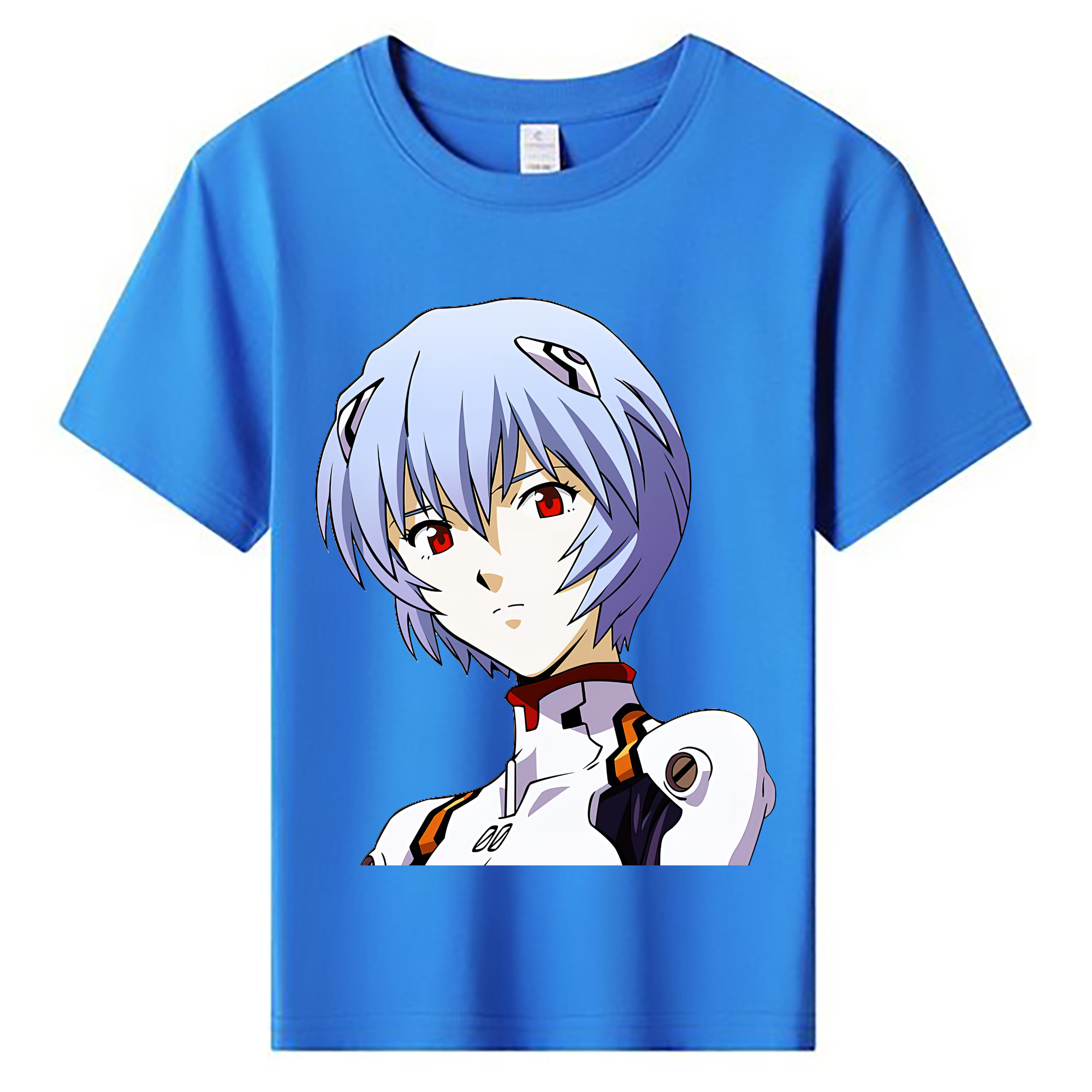 （画像用） EVA 新世紀エヴァンゲリオン 綿100％キッズTシャツ（フロントプリント）